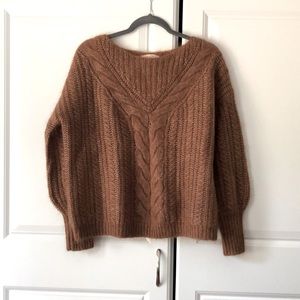 NWT Sézane Marius Knit (Camel)